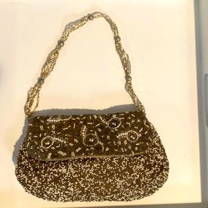 Beaded hand bag